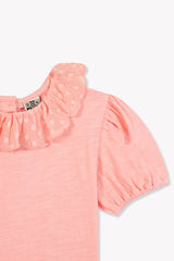 BONTON NIRIS LACE COLLAR TOP