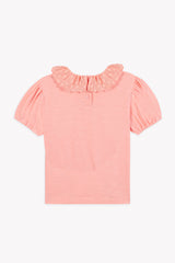 BONTON NIRIS LACE COLLAR TOP