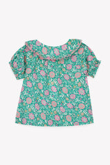 BONTON 2PC ARIA FLOWER PRINT TOP WITH BOMBE BLOOMER SET