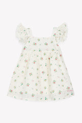 BONTON NADINE FLOWER PRINT DRESS