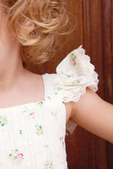 BONTON NADINE FLOWER PRINT DRESS