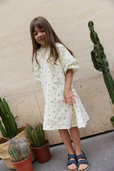 BONTON NECTARE FLOWER PRINT DRESS