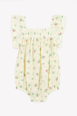 BONTON LALIX FLOWER PRINT ROMPER