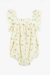 BONTON LALIX FLOWER PRINT ROMPER
