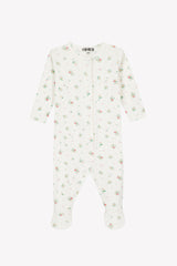 BONTON FLOWER PRINT FOOTIE