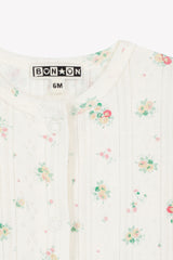 BONTON FLOWER PRINT FOOTIE