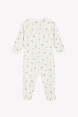 BONTON FLOWER PRINT FOOTIE