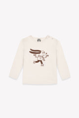 BONTON "HAPPYDOGGY" PRINT TOP