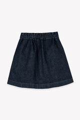 BONTON DOUCHKA HEART POCKET DENIM SKIRT