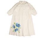 BELATI DRESS WITH SPECIAL STITCH TRIMS AND POPPY