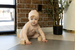 BEE & DEE 2PC HOME SWEET HOME FOOTIE WITH BEANIE SET