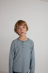 BEBE ORGANIC RIGEL CHECKED SHIRT