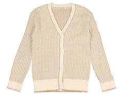 BELATI MARLED LADDER KNIT CARDIGAN