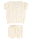 BELATI 2PC POINTELLE KNIT SET