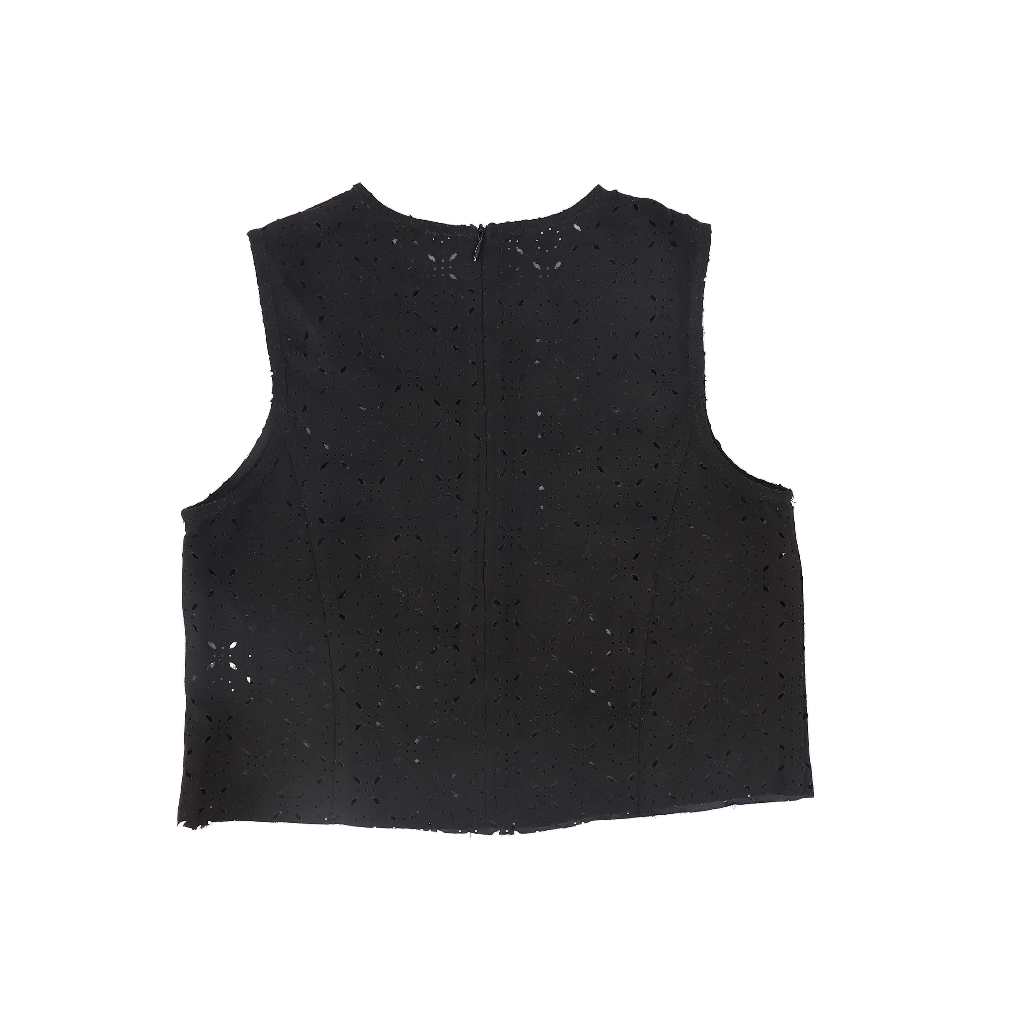 VALENTINA 2PC FLOWER CUTOUT VEST WITH CUTOUT SKIRT
