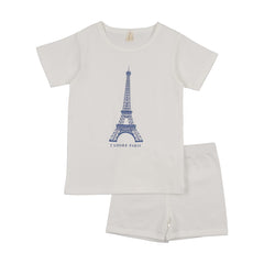 BONJOY 2PC JADORE S/S PARIS LOUNGE SET