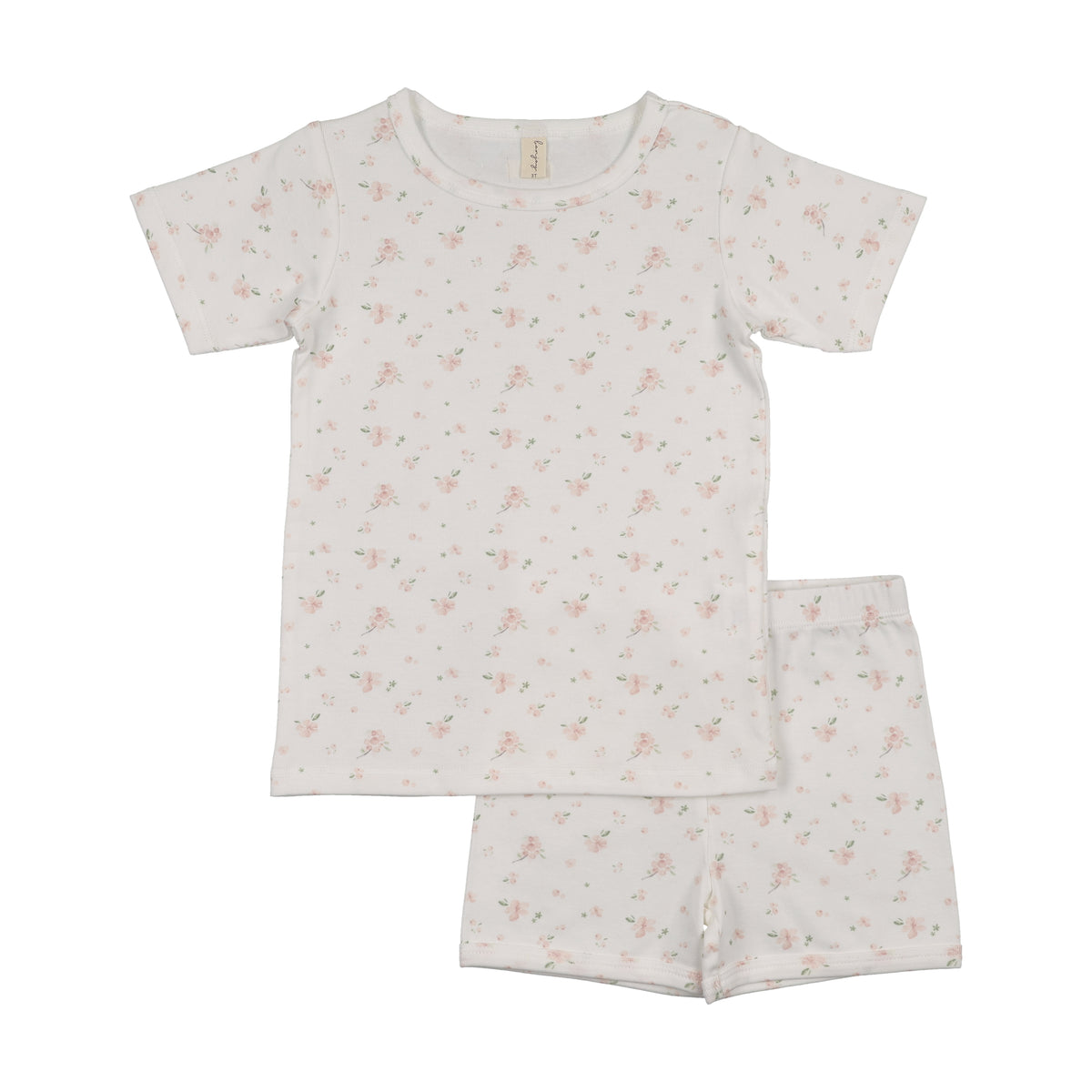 BONJOY 2PC S/S SWEET FLORAL LOUNGE SET
