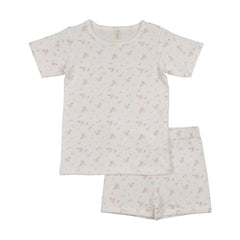 BONJOY 2PC S/S SWEET FLORAL LOUNGE SET