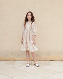 BEBE ORGANIC JUNE FLORAL DRESS