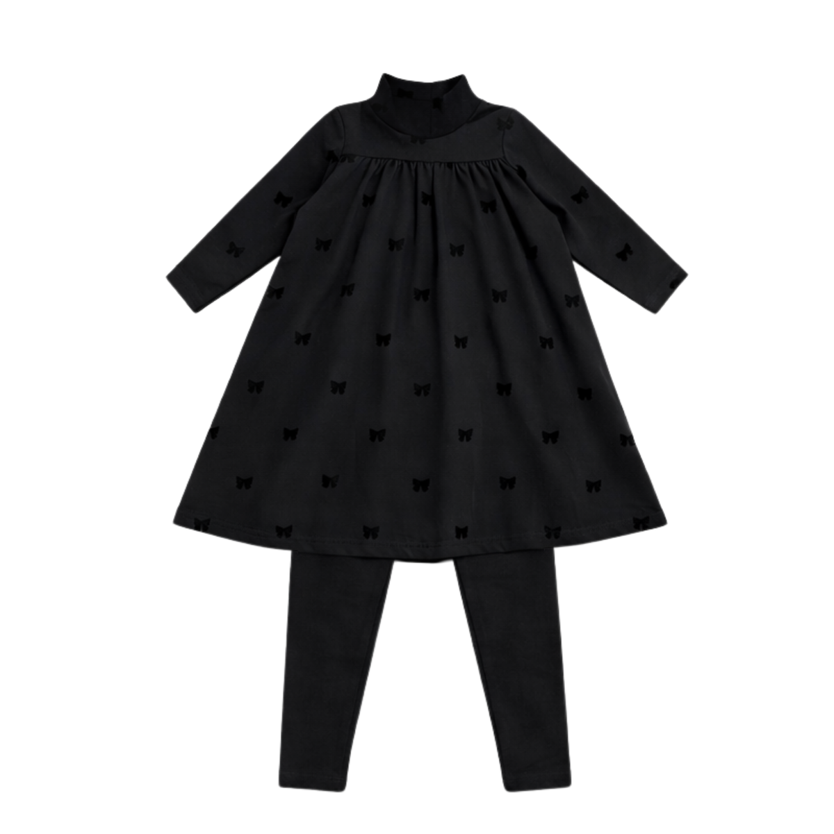 LITTLE LABEL 2PC BOW PRINT SET