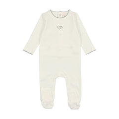 LILETTE 3PC BRANCHES FOOTIE + BEANIE + MUSLIN SWADDLE SET