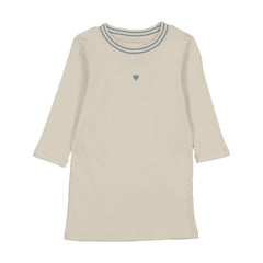 FARREN & ME DENIM TRIM T-SHIRT