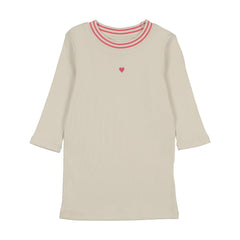 FARREN & ME DENIM TRIM T-SHIRT