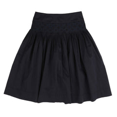 BELATI SMOCKED TAFETTA SKIRT