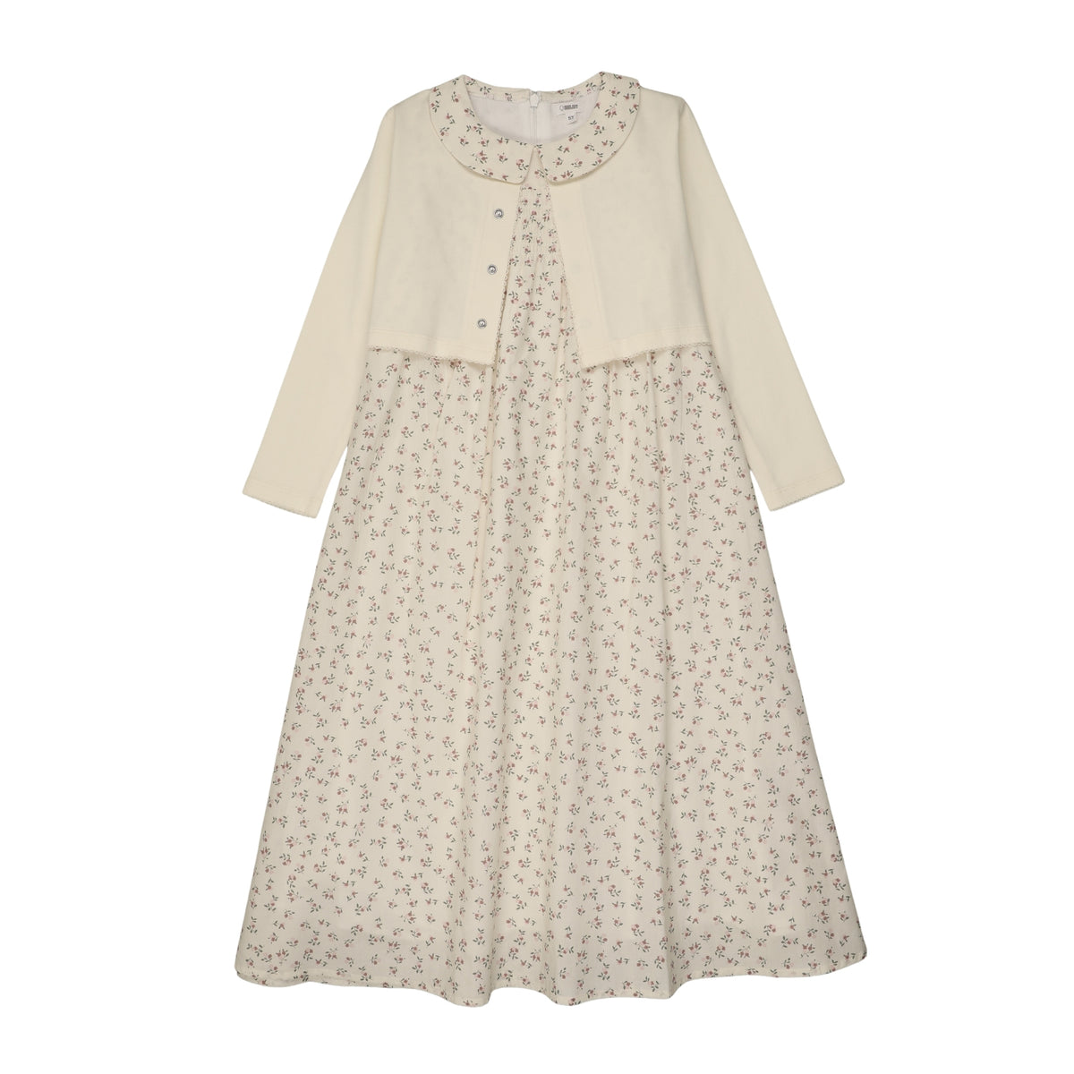 BONJOY BLOOMING ELEGANCE FLORAL PETER PAN ROBE CARDIGAN