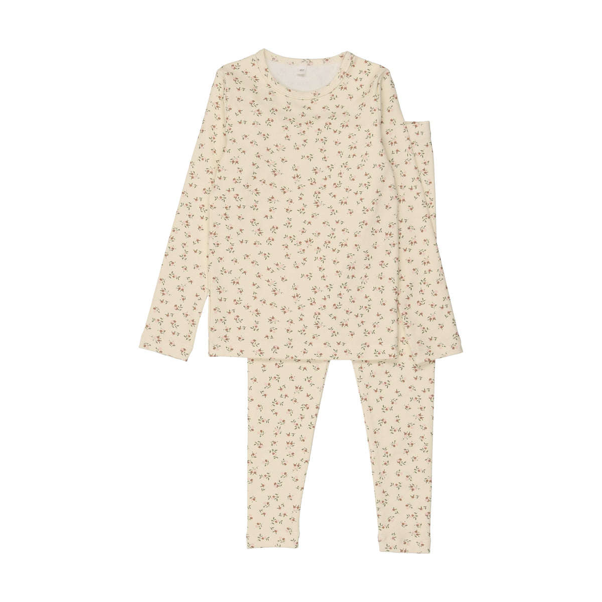 BONJOY 2PC L/S BLOOMING ELEGANCE FLORAL PAJAMAS