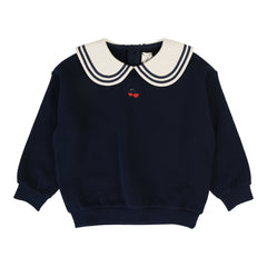 ANALOGIE EMBROIDERED CHERRY SWEATSHIRT