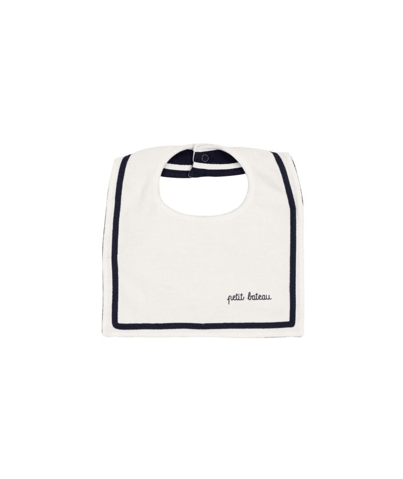 PETIT BATEAU SAILOR STYLE LOGO BIB