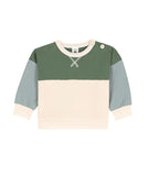 PETIT BATEAU COLOR BLOCK SWEATSHIRT