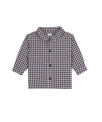 PETIT BATEAU LONG SLEEVE BUTTON CHECKED SHIRT