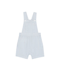 PETIT BATEAU SEERSUCKER STRIPE SHORT OVERALL