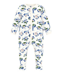 PETIT BATEAU FRONT SNAP PARISIAN PRINT FOOTIE