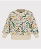 PETIT BATEAU FLORAL PRINTED SWEATSHIRT