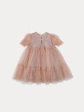 BENE BENE SMOCKING TULLE SHA DRESS