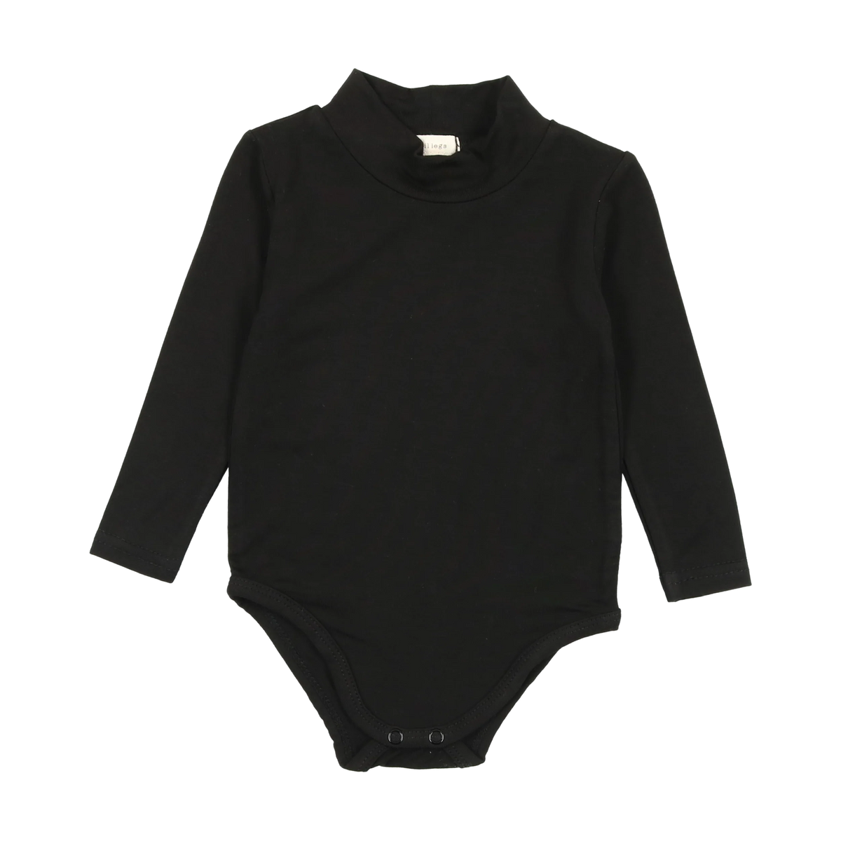 LIL LEGS BAMBOO MOCKNECK ONESIE