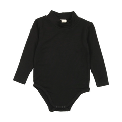 LIL LEGS BAMBOO MOCKNECK ONESIE