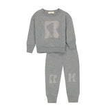 RETRO KID 2PC TEE WITH OVERALLS SET