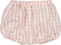 LOUIS LOUISE 2PC GINGHAM RIKRAK TOP AND BLOOMER SET