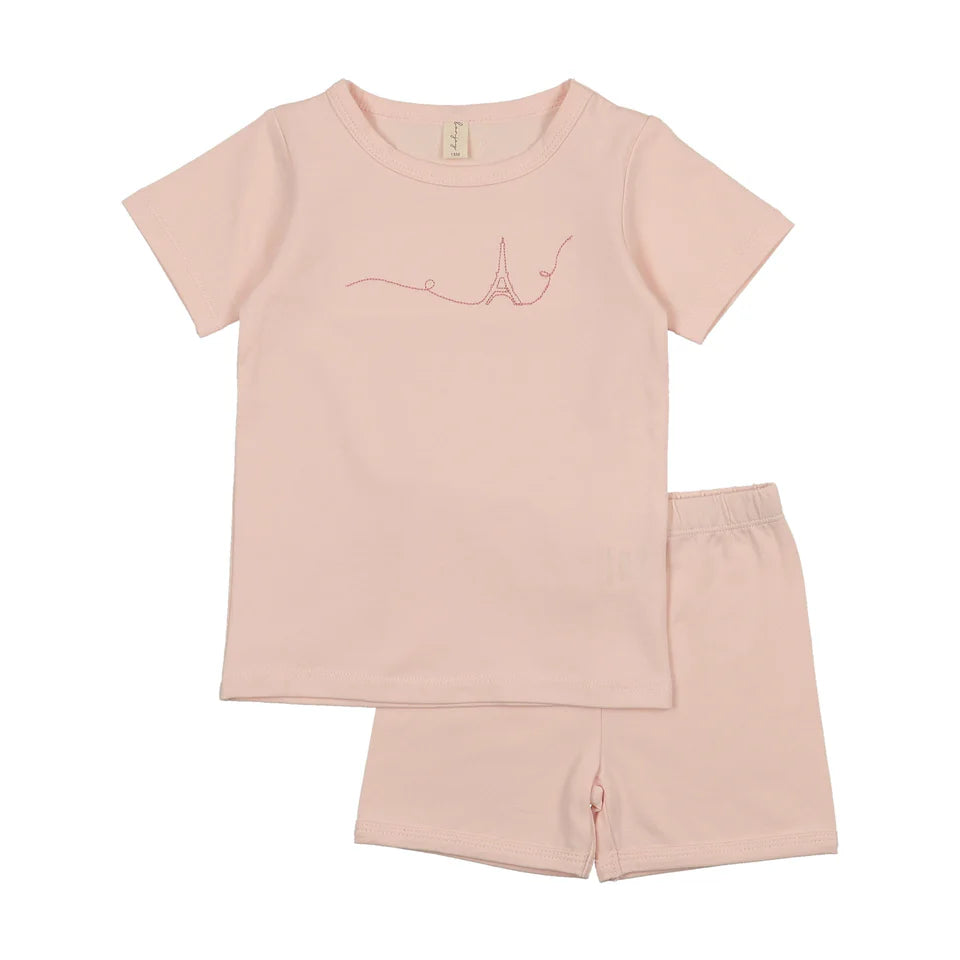 BONJOY 2PC JADORE S/S PARIS LOUNGE SET