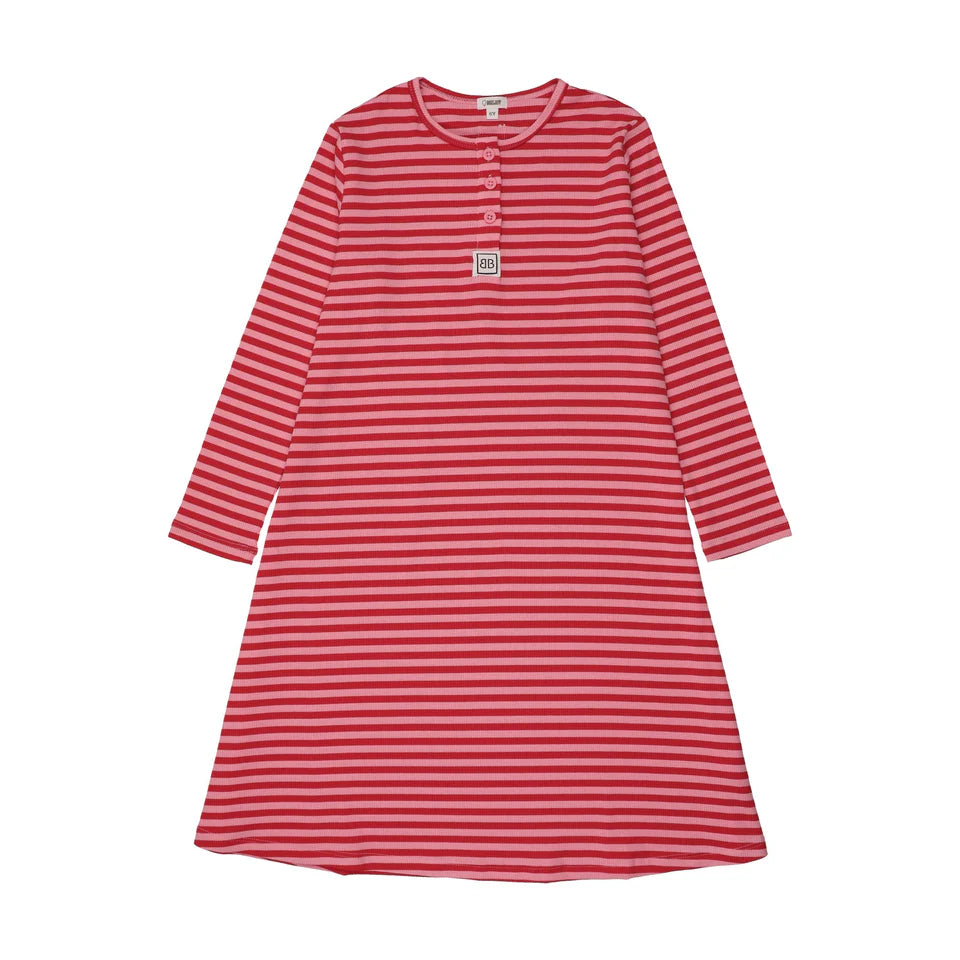 BONJOY STRIPE SQUAD NIGHTGOWN