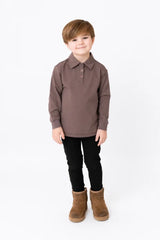 BONJOY CORDUROY ELBOW PATCH POLO