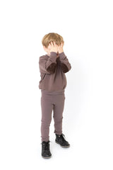 BONJOY 2PC CORDUROY SWEATSHIRT SET