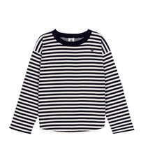 PETIT BATEAU LONG SLEEVE STRIPED TEE