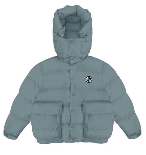 STELLA MCCARTNEY OVERSIZE FRONT POCKET PUFFER COAT
