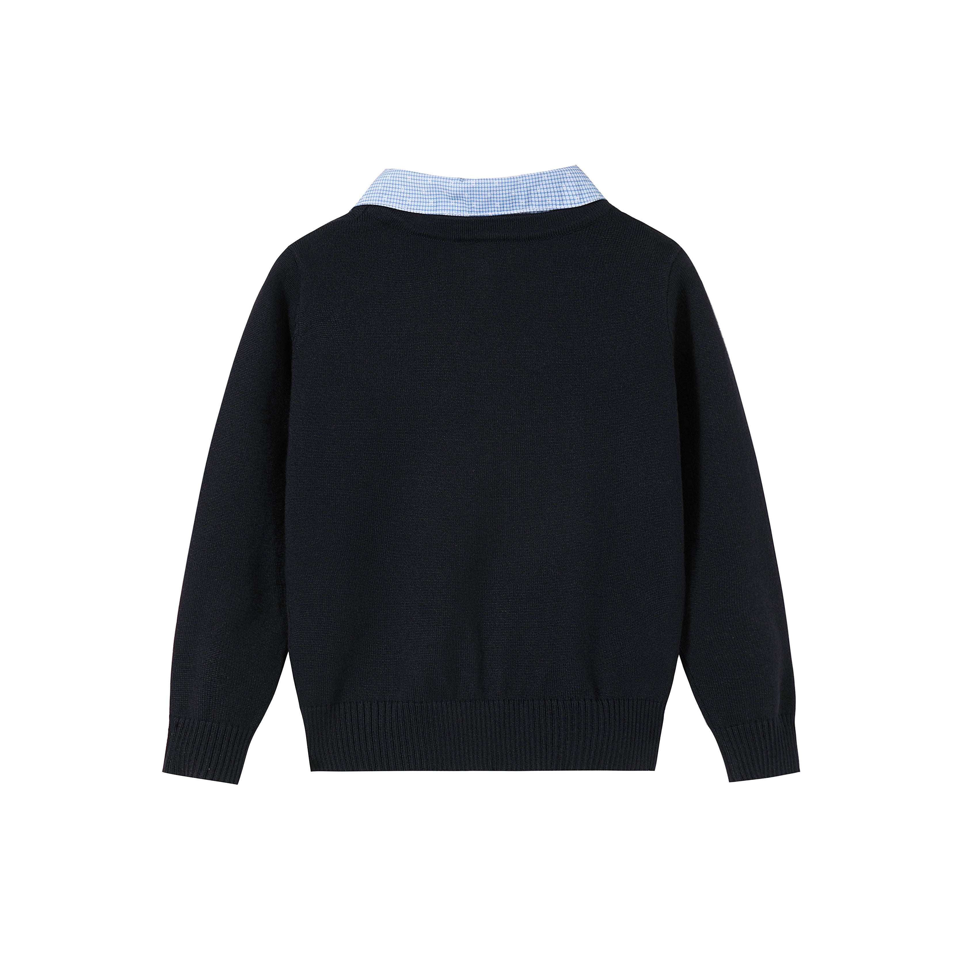 NOU NELLE REMOVABLE COLLAR SWEATER