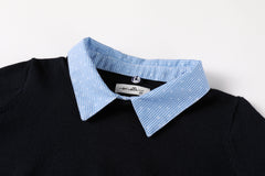 NOU NELLE REMOVABLE COLLAR SWEATER